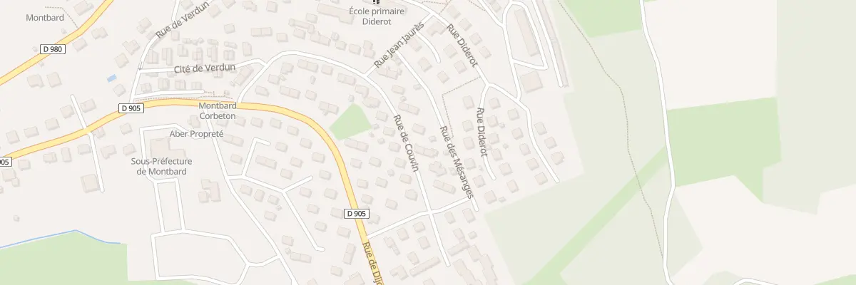 Plan du 37 Rue de Couvin à Montbard