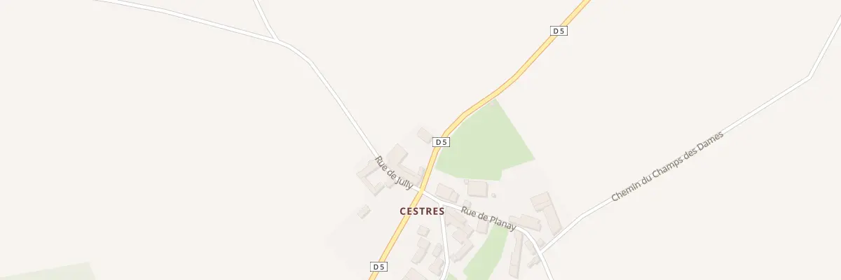 Plan du 2 Rte de Laignes à Verdonnet