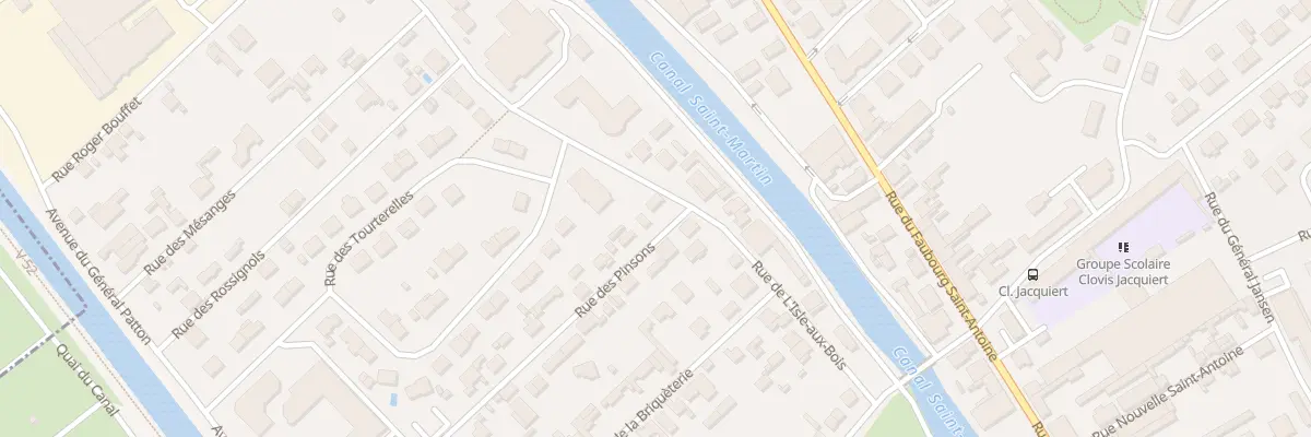 Plan du 17 Rue de l’Isle aux Bois à Châlons-en-Champagne