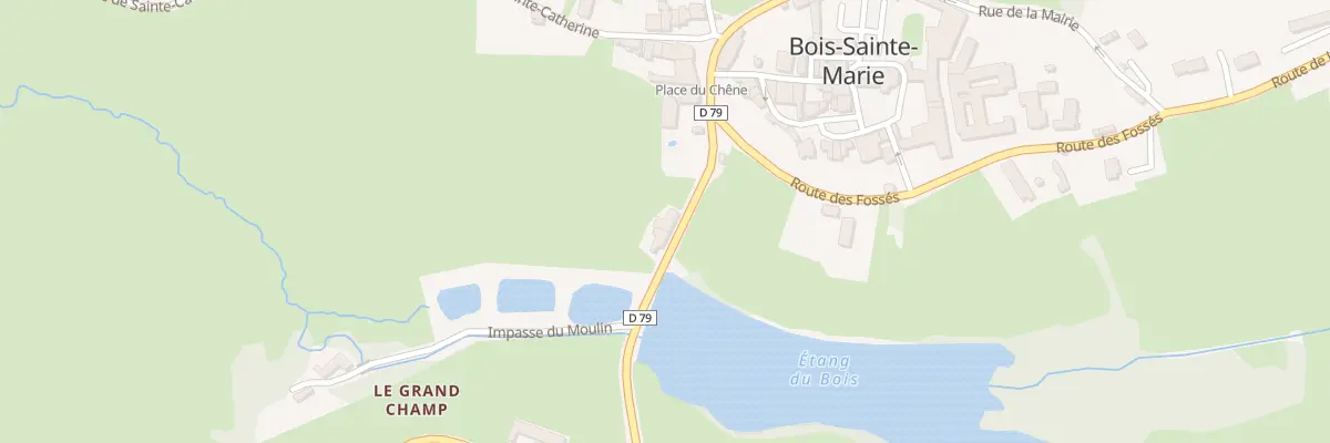 Plan du 5055 La Grande Verchere à Bois-Sainte-Marie