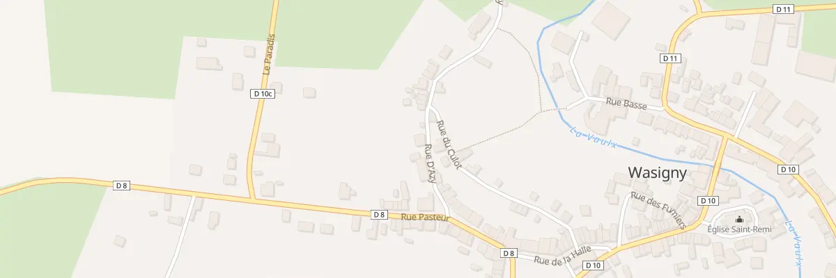 Plan du 5 Rue d’Azy à Wasigny