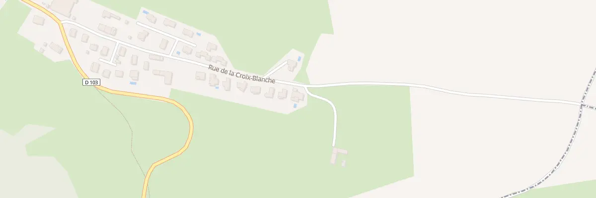 Plan du 410 Rue de la Croix Blanche à Essertines-en-Donzy