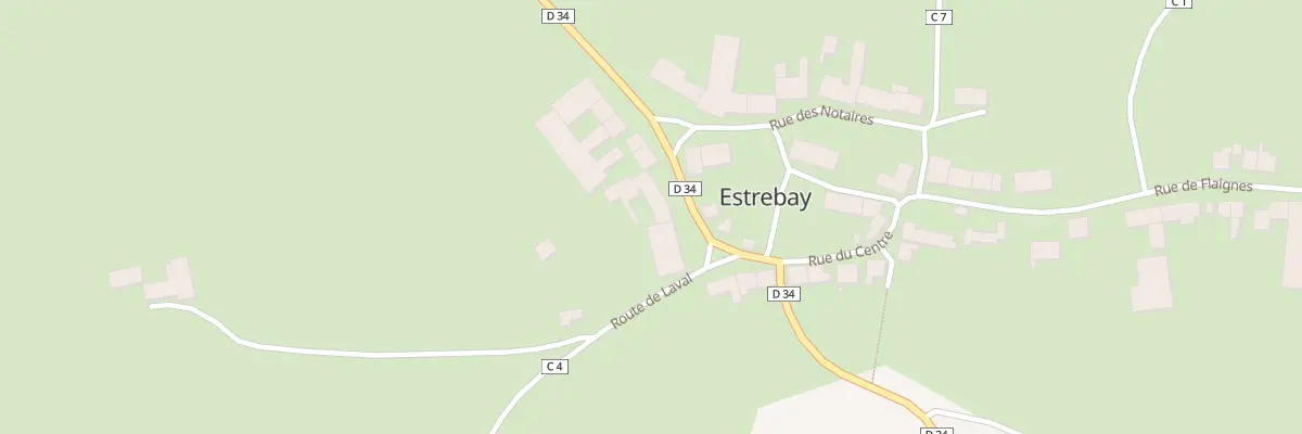 Plan du 1 Rte de Champlin à Estrebay