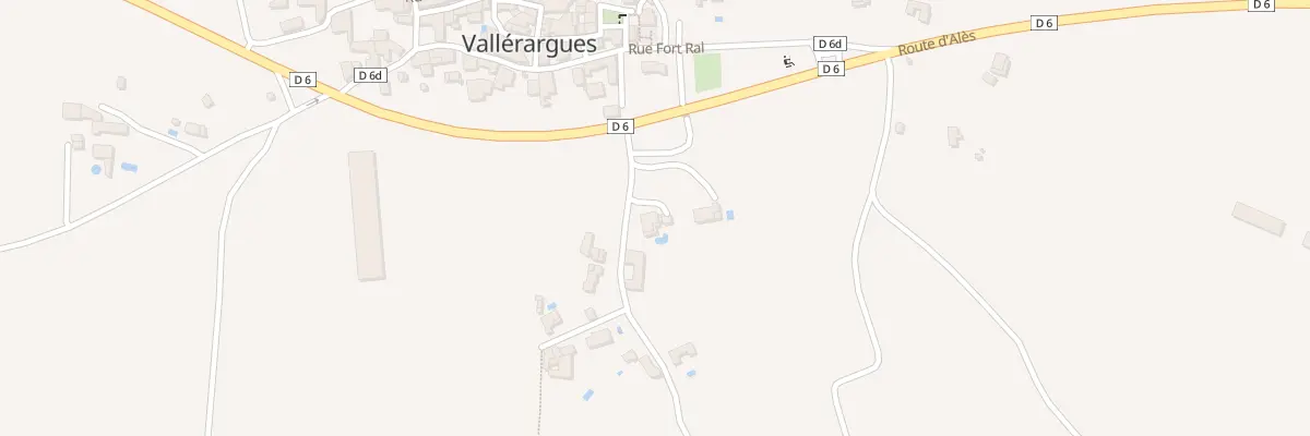 Plan du 5095 Che de la Fontaine à Vallérargues