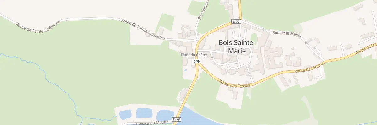 Plan du 5054 Le Village à Bois-Sainte-Marie