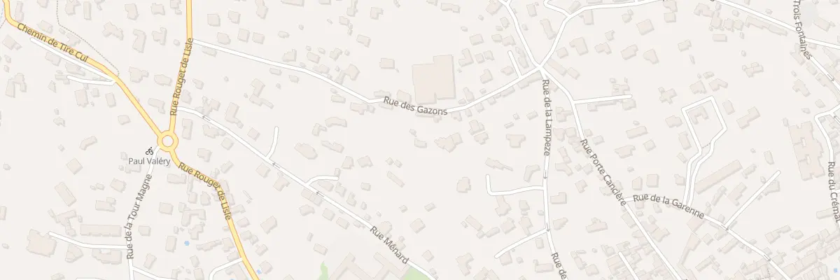 Plan du 11 Rue des Gazons à Nîmes