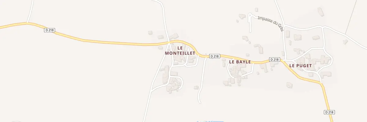 Plan du 5220 Le Plus Haut Mas à Belvézet