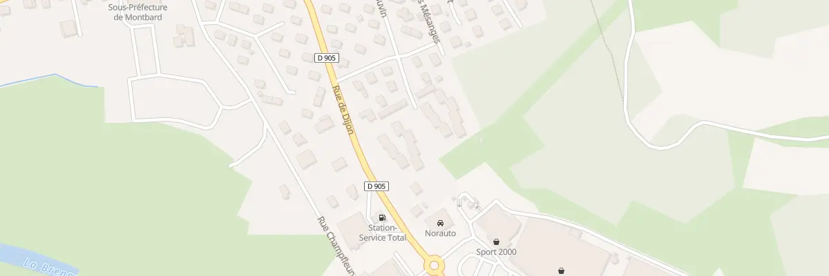 Plan du 53 Rue de Couvin à Montbard
