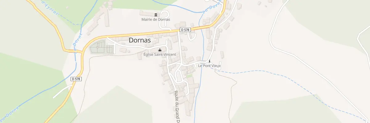 Plan du 5071 Le Village à Dornas