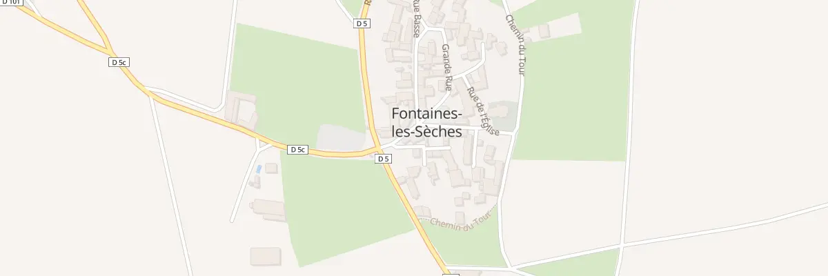 Plan du 6 Rue Basse à Montigny-Montfort