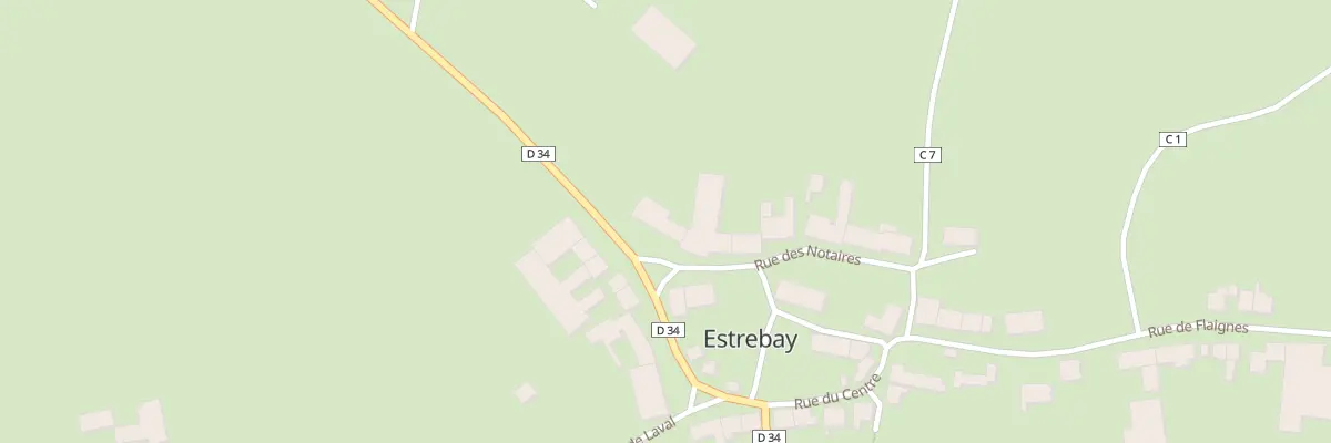 Plan du 12 Rue des Notaires à Estrebay