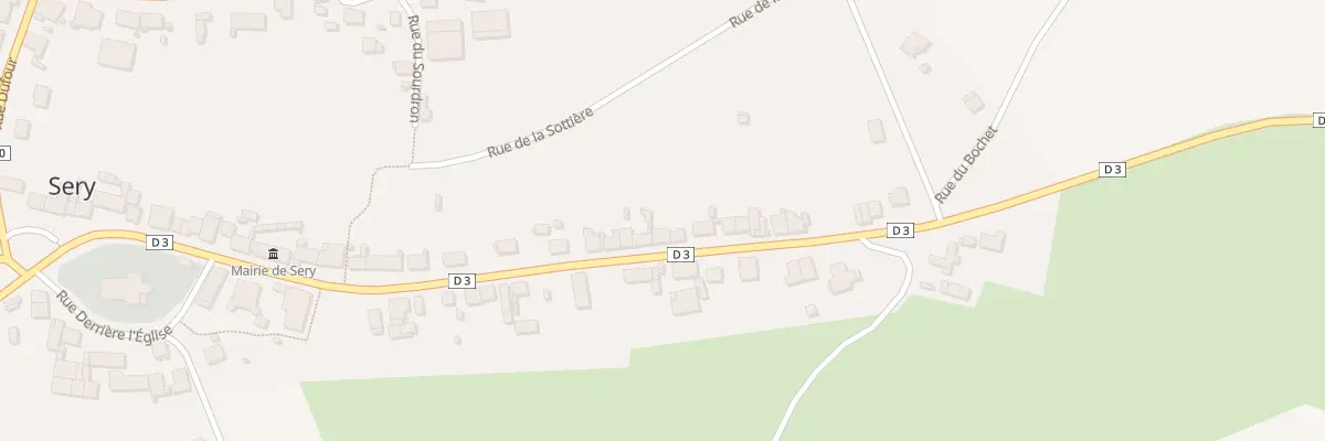 Plan du 41 Rue du Bourg Pillery à Sery