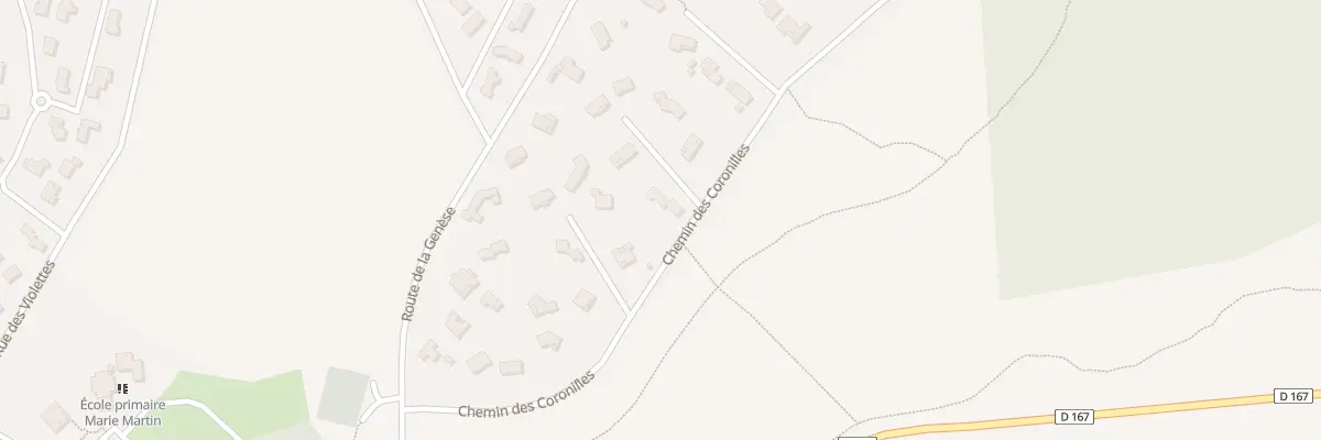 Plan du 21 Che des Coronilles à Méjannes-le-Clap