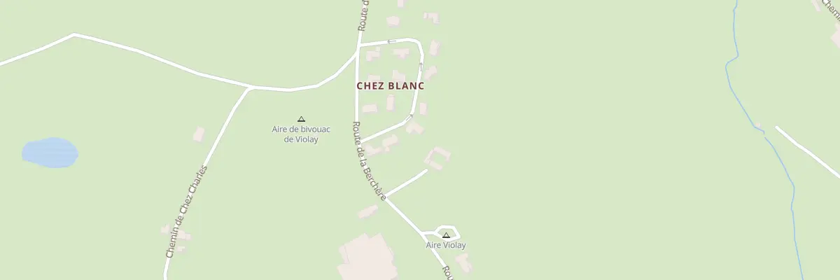 Plan du 5760 Chez Blanc à Violay