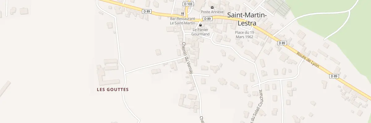 Plan du 120 Che du Vernay à Saint-Martin-Lestra