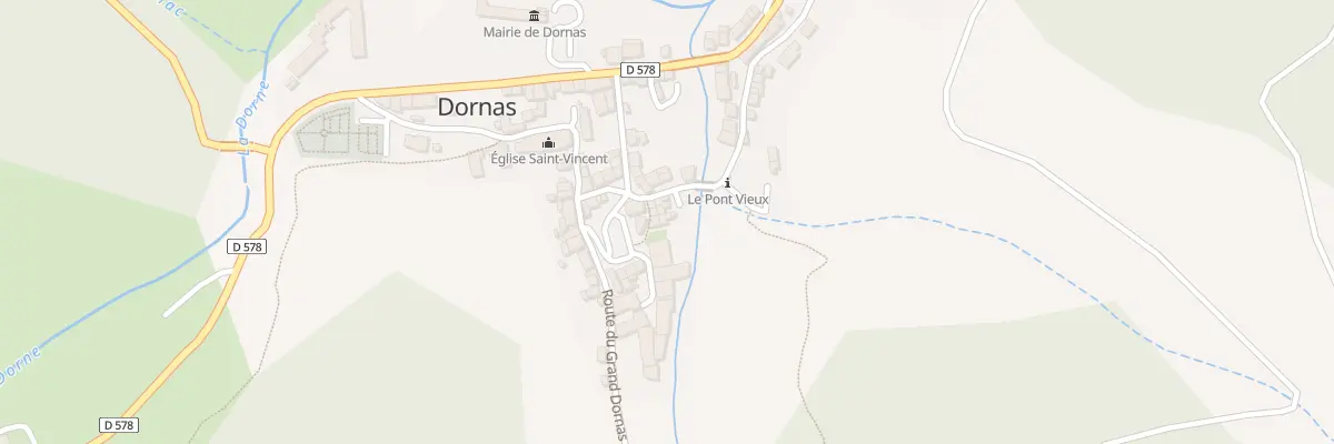 Plan du 5077T Le Village à Dornas