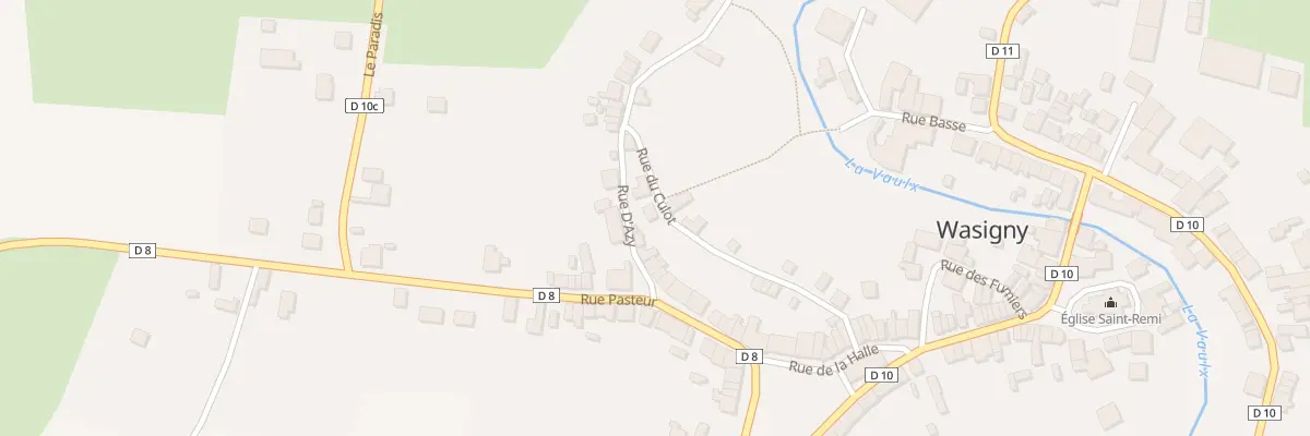 Plan du 10 Rue d’Azy à Wasigny