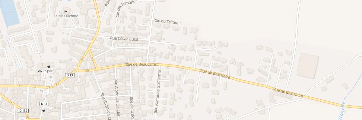 Plan du 31 Rue de Beaucaire à Générac