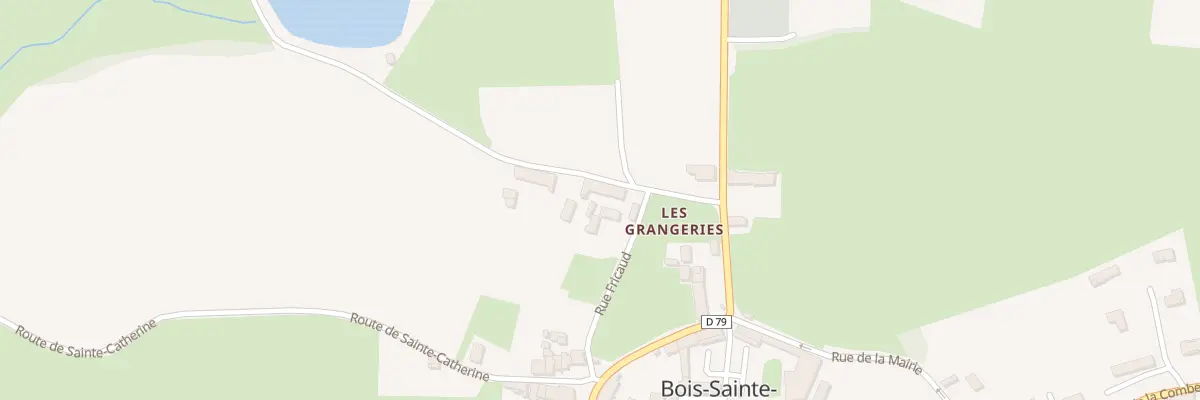 Plan du 5028 Les Grangeries à Bois-Sainte-Marie