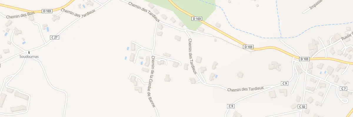 Plan du 490 Che Combe de Banne à Lachapelle-sous-Aubenas