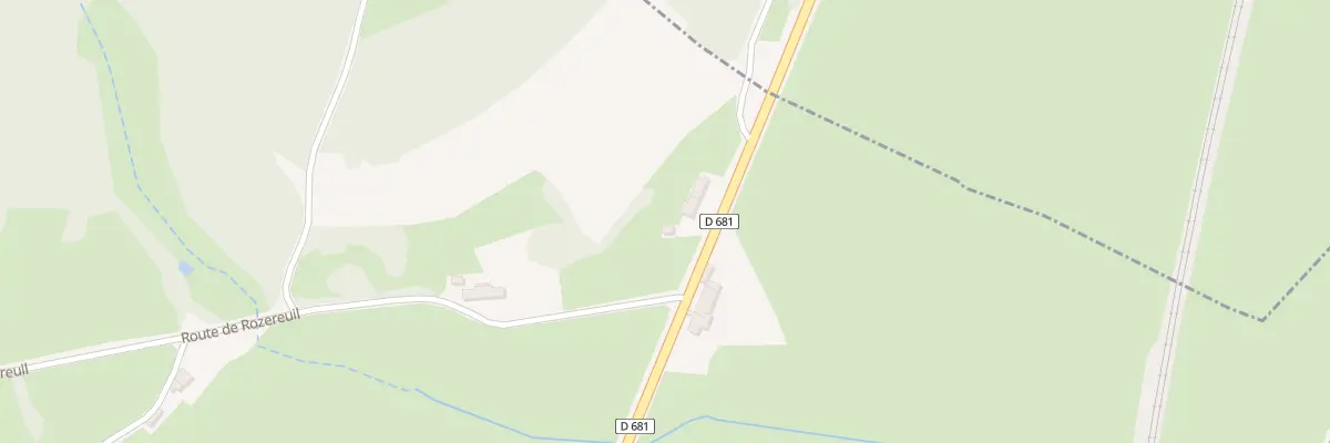 Plan du 5 Rte d’Arnay Le Duc à Igornay