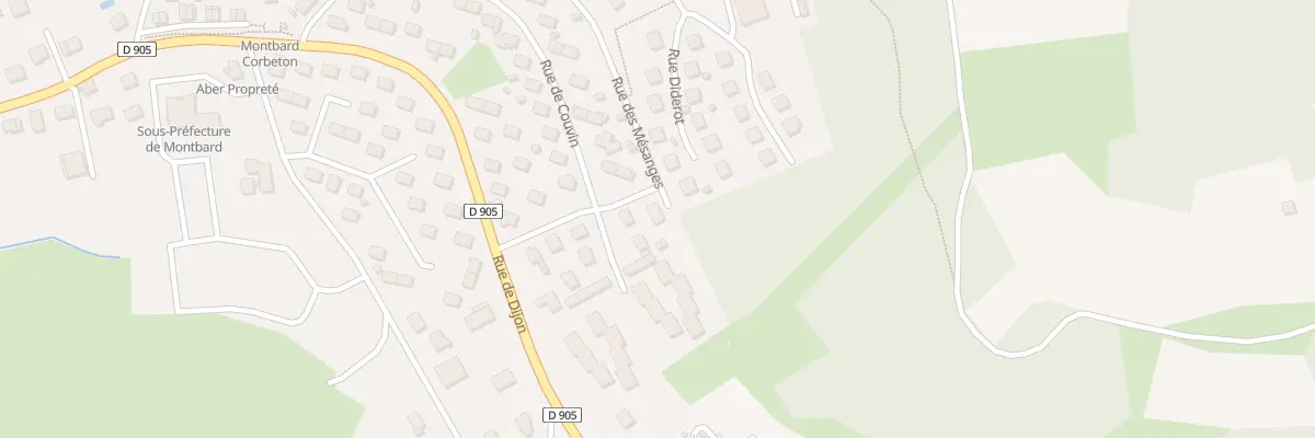 Plan du 47 Rue de Couvin à Montbard