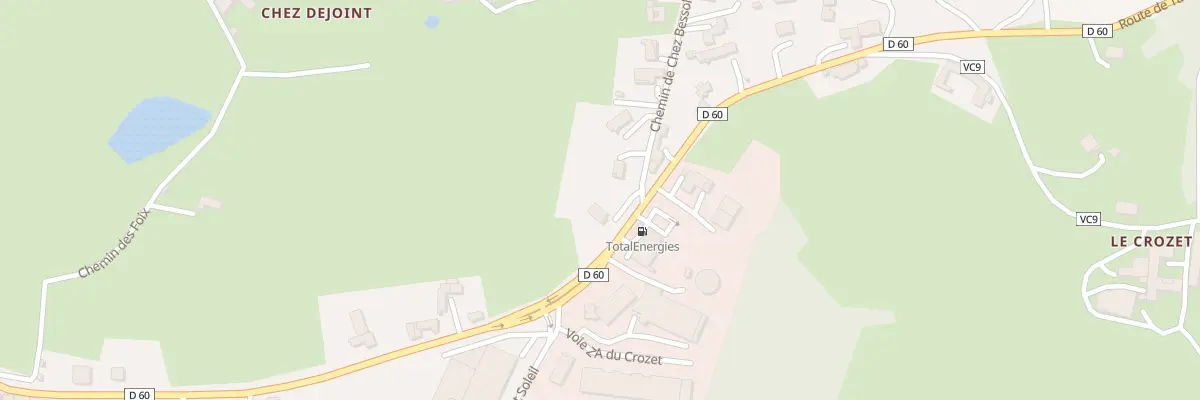Plan du 8016 Rte de Tarare à Panissières