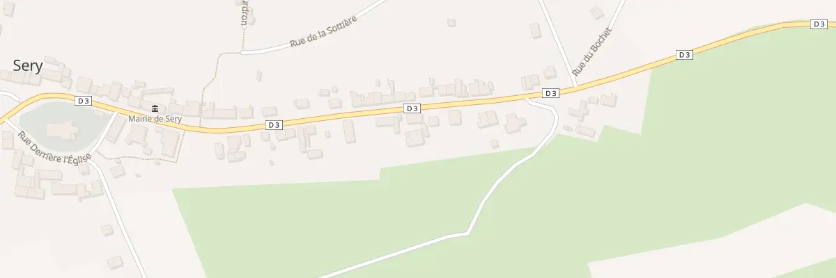 Plan du 26 Rue du Bourg Pillery à Sery