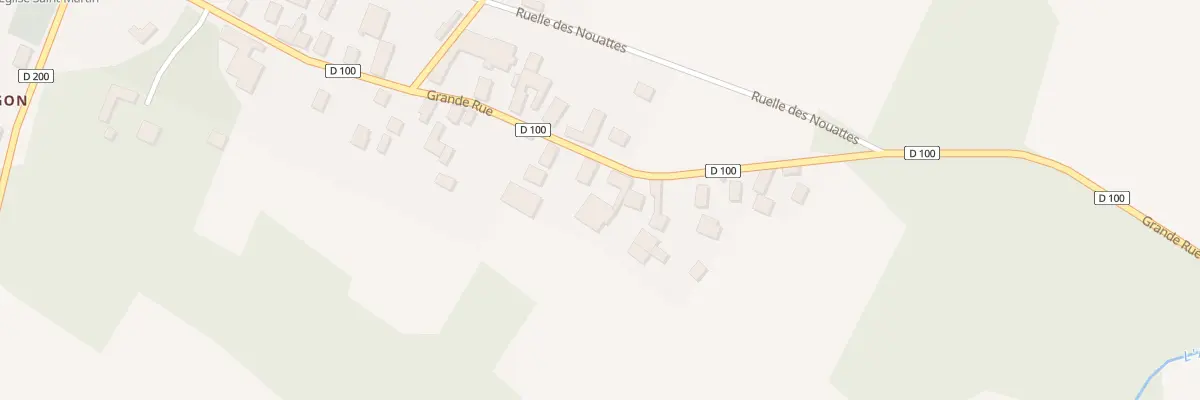 Plan du 7 Gr Grande Rue (Montangon) à Val-d’Auzon