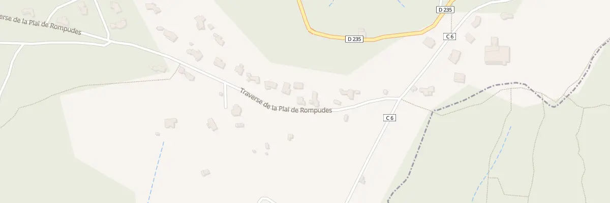 Plan du 5514 La Plaine de Rompude à Mercuer