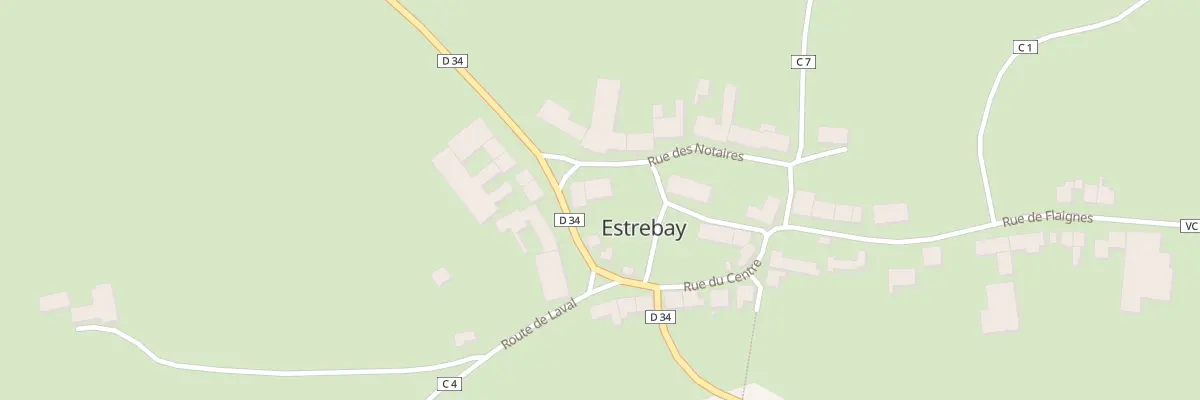 Plan du 3 Rue des Notaires à Estrebay