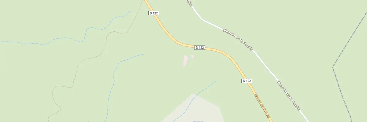 Plan du 5020 Les Traverses à Mézilhac