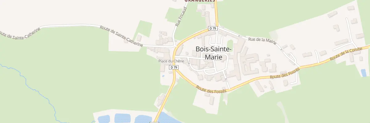 Plan du 5008 Le Village à Bois-Sainte-Marie