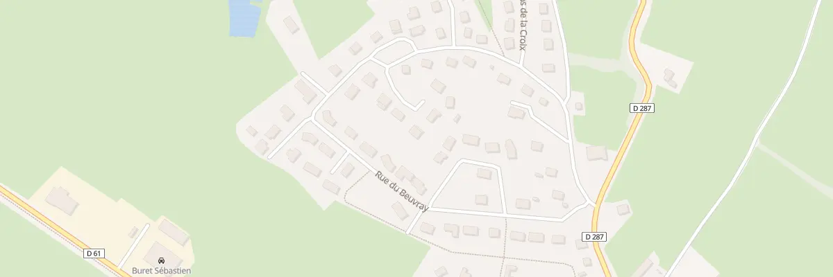 Plan du 39 Rue des Champs de la Croix à Marmagne
