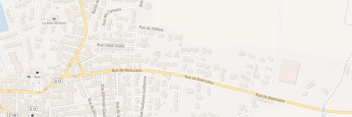 Plan du 9B Rue de la Tonnellerie à Générac