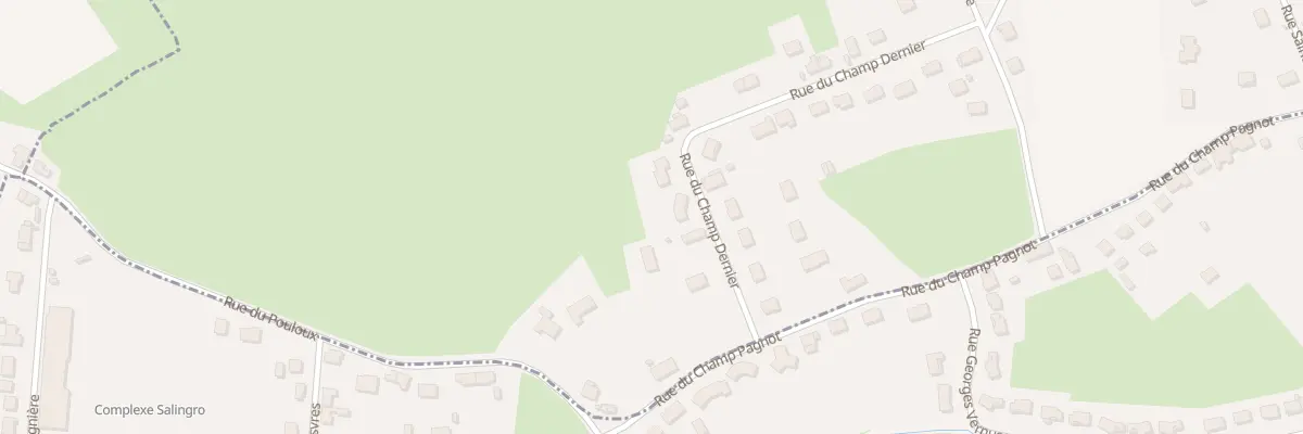 Plan du 45 Rue du Champ Dernier à Blanzy