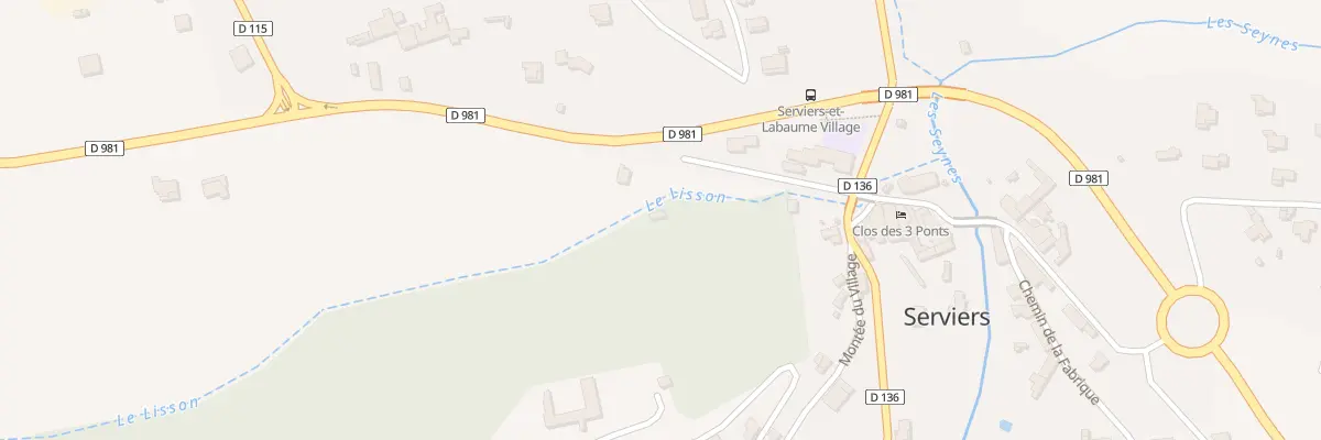 Plan du 5171 Rte d’Alès à Serviers-et-Labaume