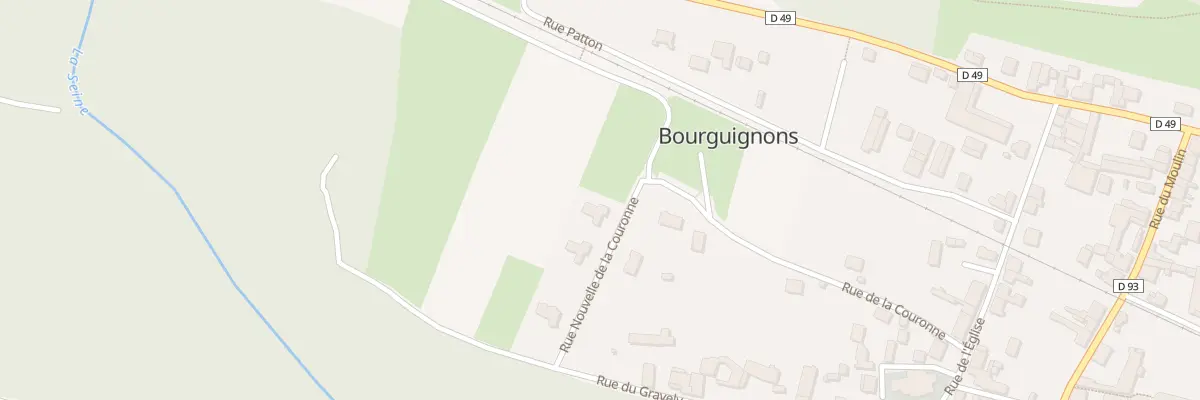 Plan du 12 Rue de la Couronne à Bourguignons