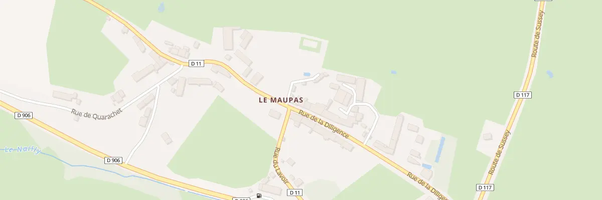 Plan du 9 Rue de la Diligence à Sussey