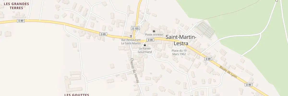 Plan du 25 Rue des Ecoliers à Saint-Martin-Lestra