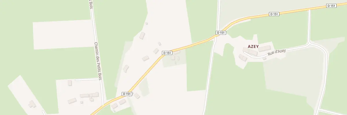 Plan du 50 Rte de Saint Leger du Bois à Dracy-Saint-Loup
