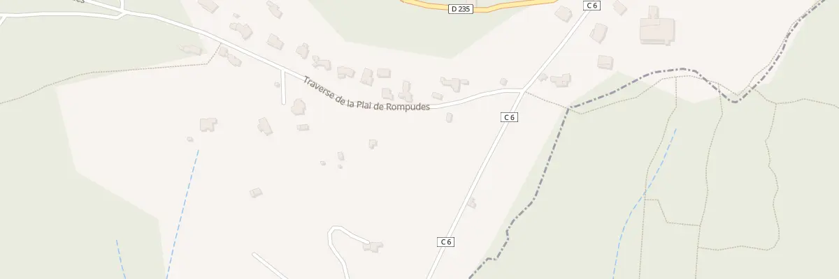 Plan du 62 La Plaine de Rompude à Mercuer