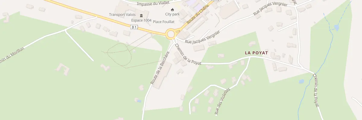 Plan du 5502 Chez Blanc à Violay
