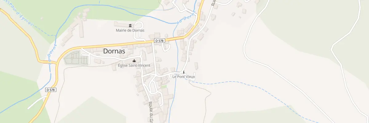 Plan du 5059 Le Village à Dornas