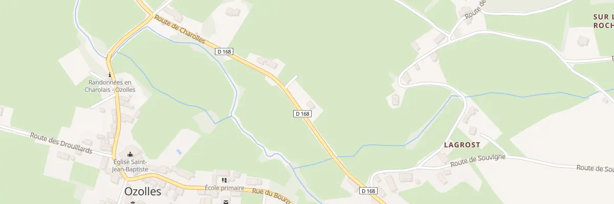 Plan du 5262 Le Bas du Bourg à Ozolles