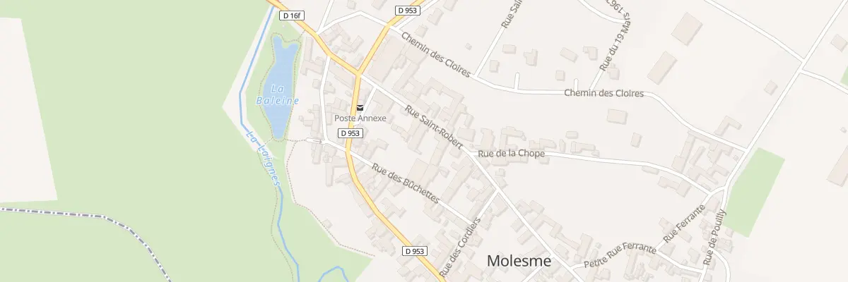 Plan du 9 Rue Saint Robert à Molesme