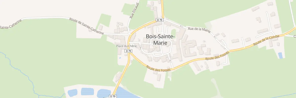 Plan du 5011 Le Village à Bois-Sainte-Marie