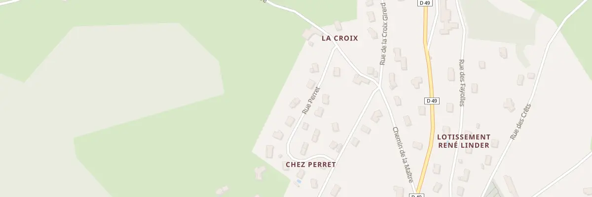 Plan du 169 Rue Perret à Violay