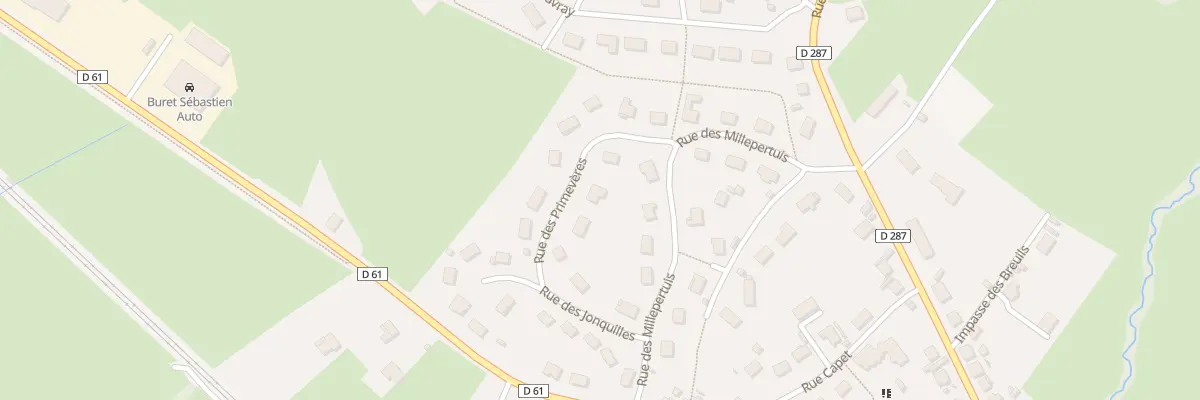 Plan du 12 Rue des Primevères à Marmagne