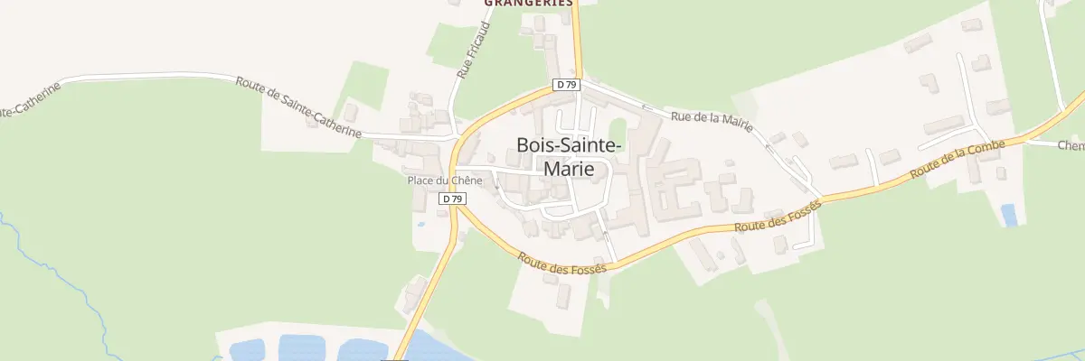 Plan du 5010 Le Village à Bois-Sainte-Marie